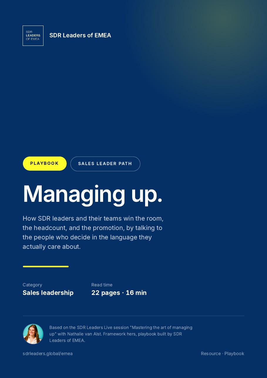 Full Guide to Managing Up cover